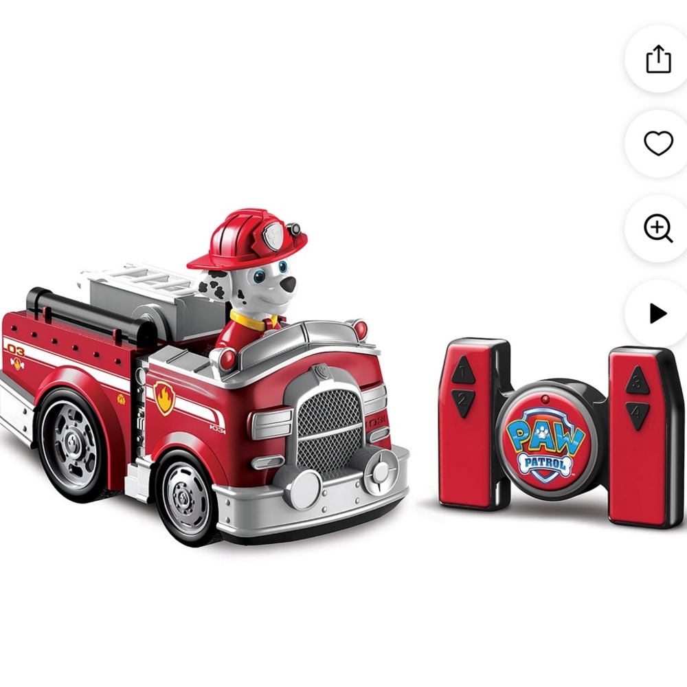 Marshall RC Firetruck with 2 way steering